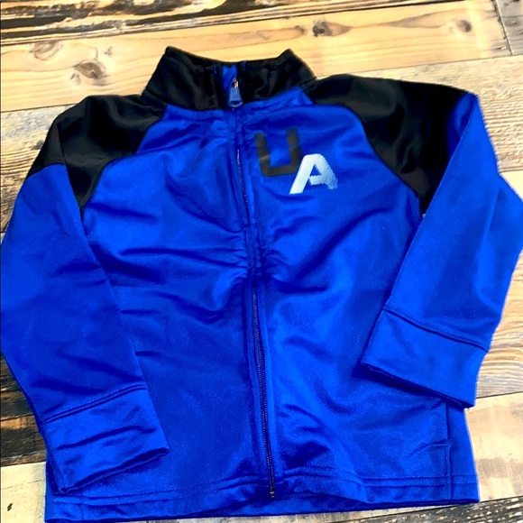 Boys zip up Under Armour jacket size 3T - Picture 1 of 3